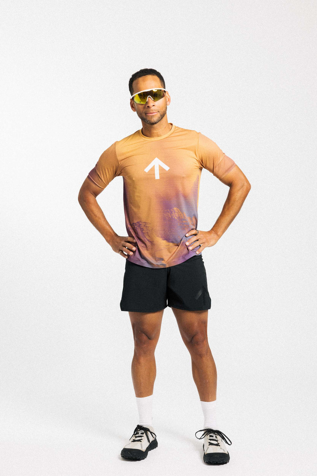 Chance Running AROW Lightweight Tee - Stormy Sky