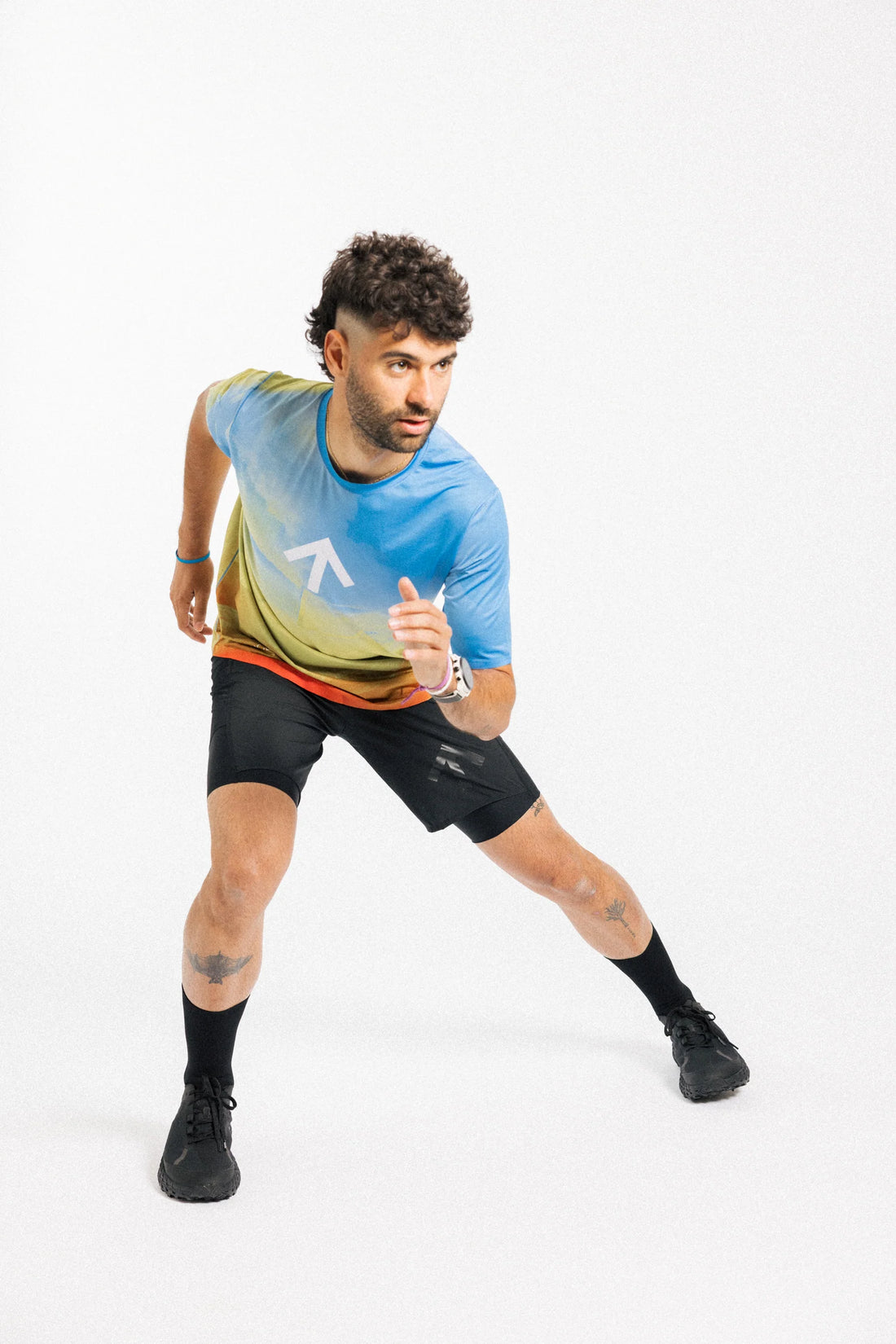 Chance Running AROW Lightweight Tee - Morning Sky