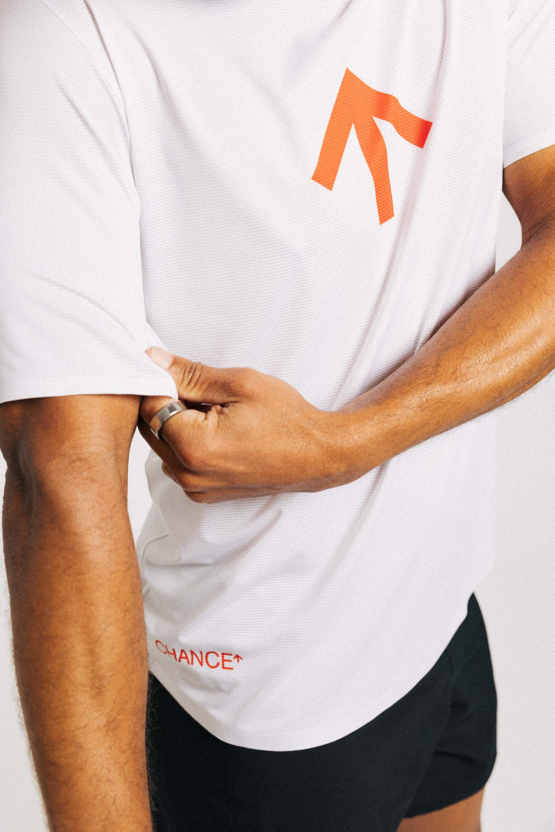 Chance Running AROW Lightweight Tee - White