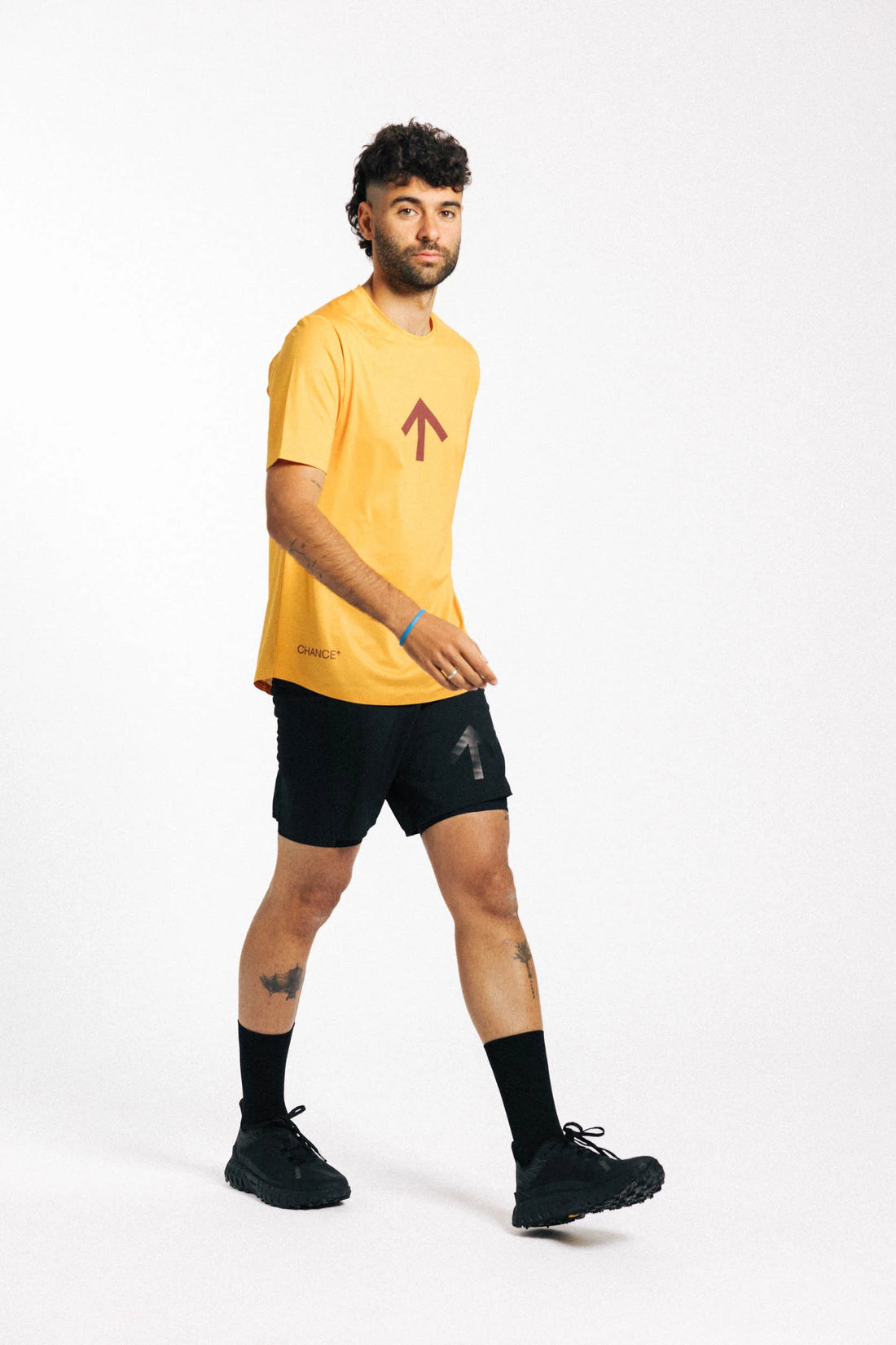 Chance Running AROW Lightweight Tee - Apricot