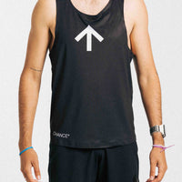 Chance Running AROW Singlet - Black