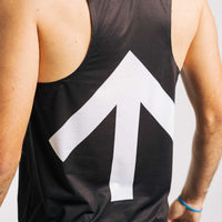 Chance Running AROW Singlet - Black
