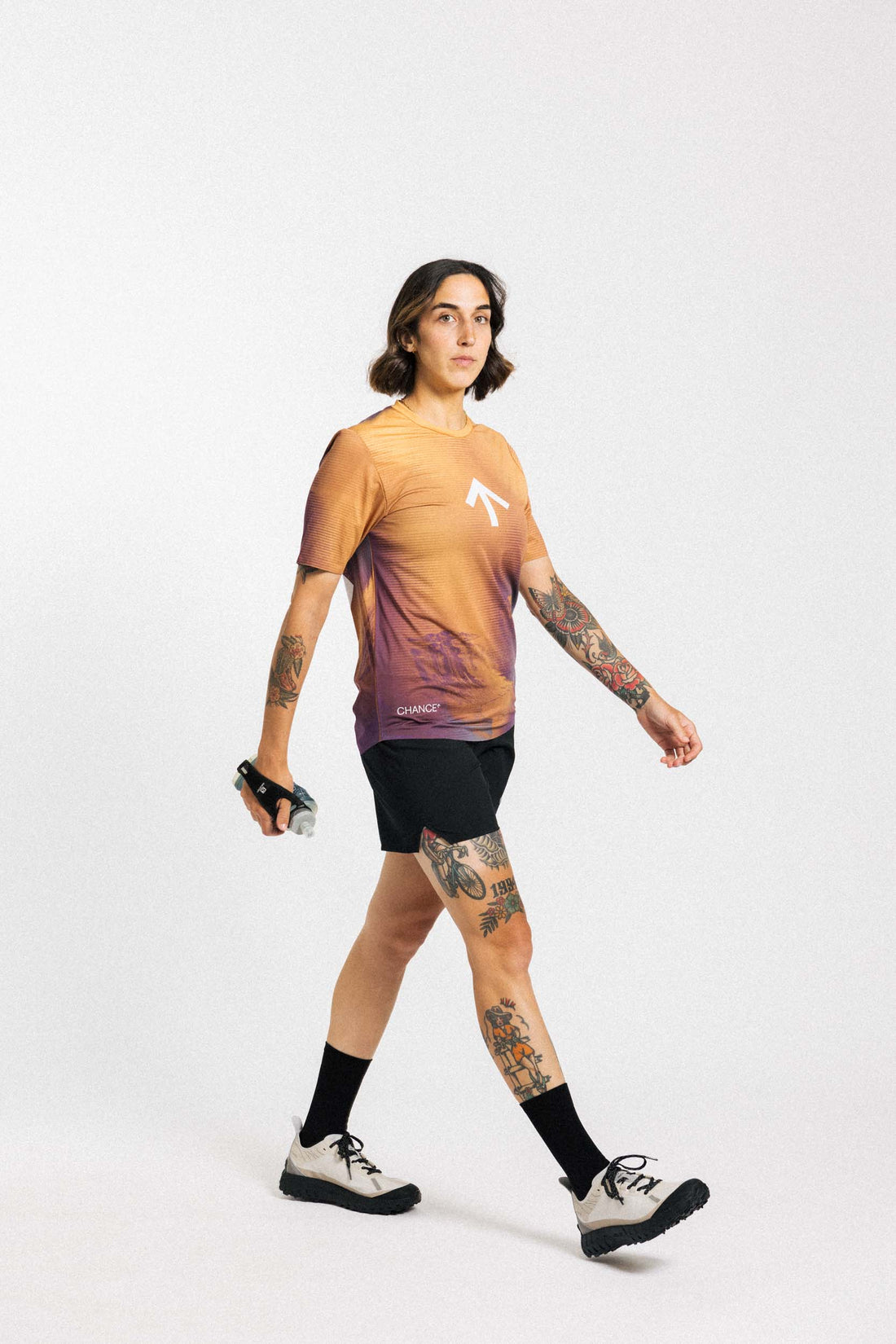 Chance Running AROW Lightweight Tee - Stormy Sky