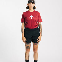 Chance Running AROW Lightweight Tee - Red Dahlia
