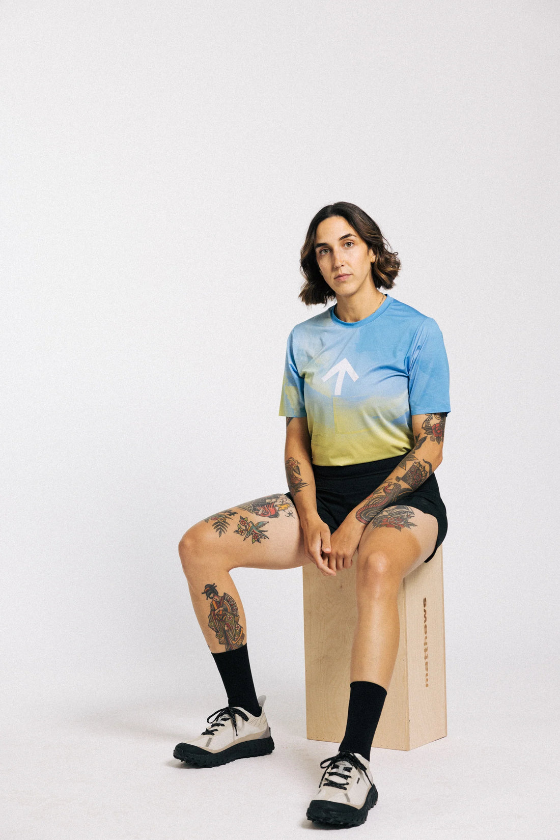 Chance Running AROW Lightweight Tee - Morning Sky