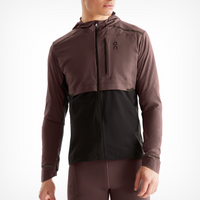 On Running Weather Jacket Grape /Black Men