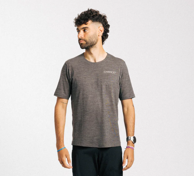 CHANCE Mernio Performacne Tee Slate Grey