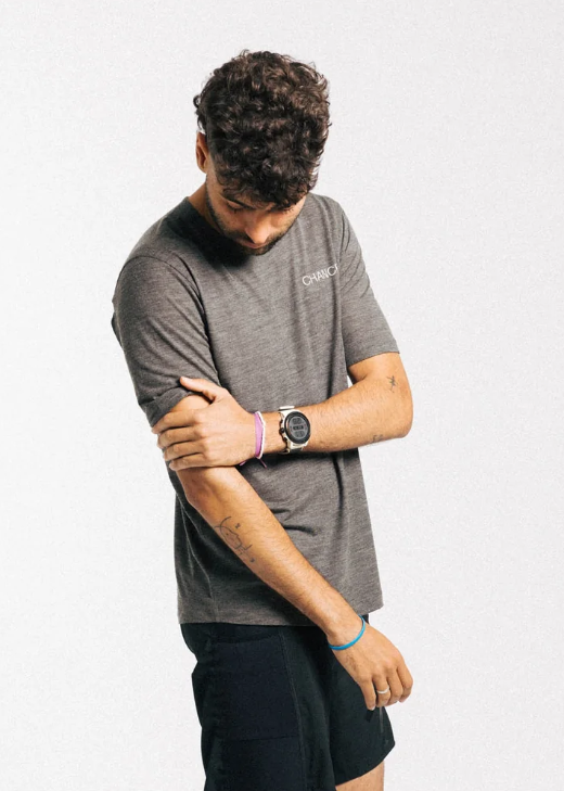 CHANCE Mernio Performacne Tee Slate Grey