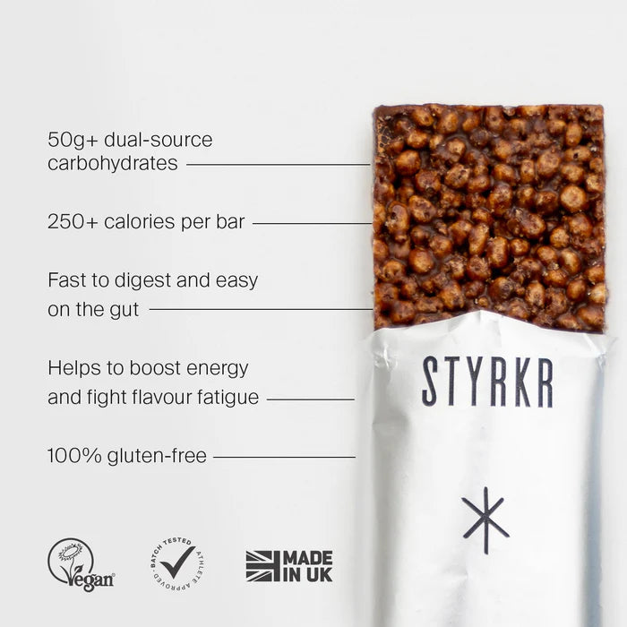 STYRKR BAR50 Dark Chocolate Chip Energy Bar