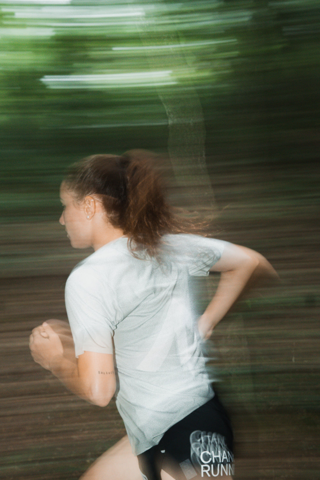 OVERLAND x CHANCE Tee Light Blue
