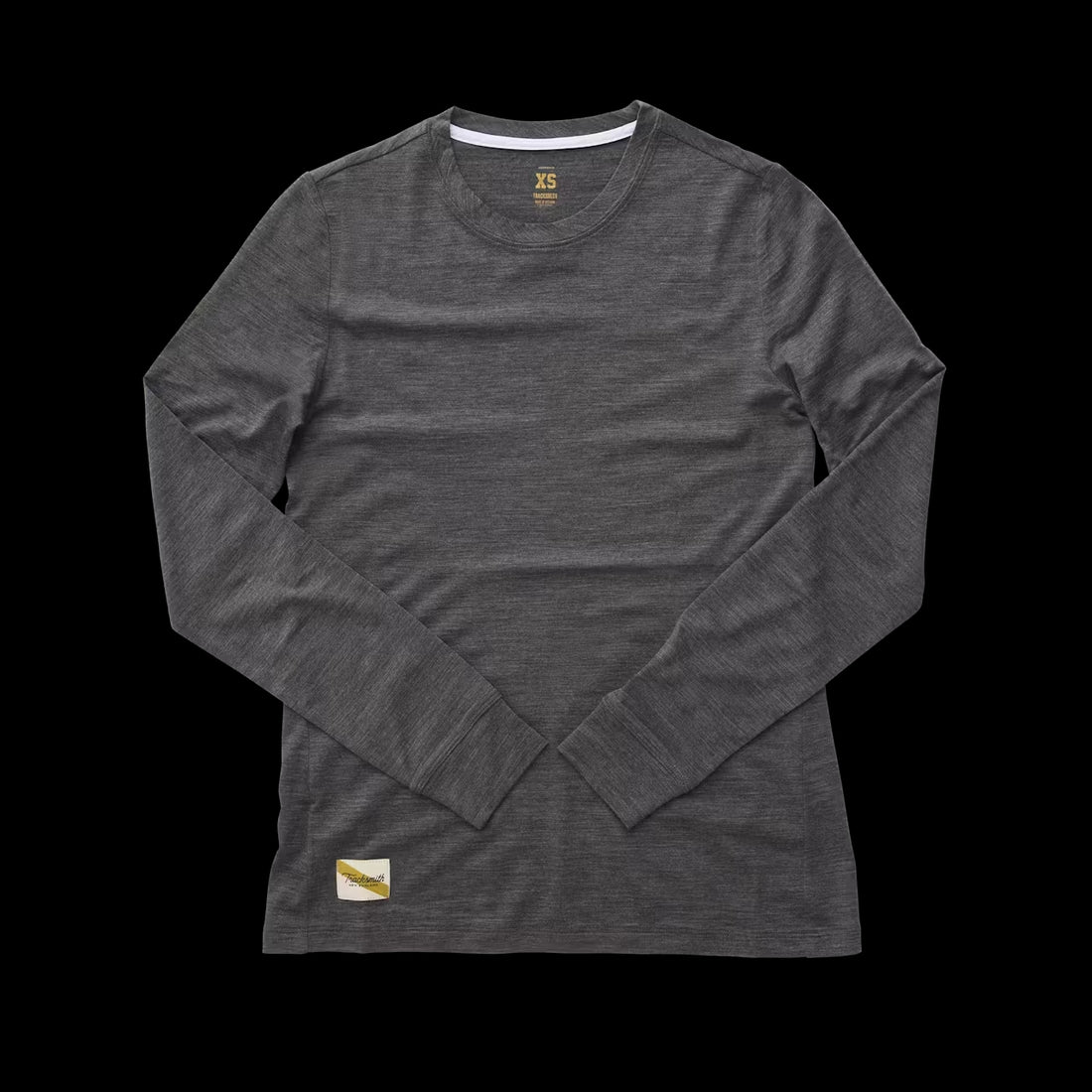 Tracksmith Women's Harrier Long Sleeve Dark Gray