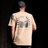 Grateful Runner Overland T-Shirt - Dyed Latte