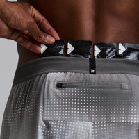 BANDIT MEN'S COOLGRID™ 2-IN-1 RUN SHORT - SLATE MULTI