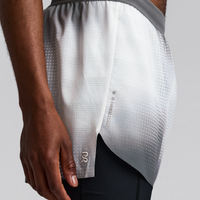 BANDIT MEN'S COOLGRID™ 2-IN-1 RUN SHORT - SLATE MULTI