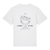 IN GENESIS WE TRUST T-SHIRT - WHITE