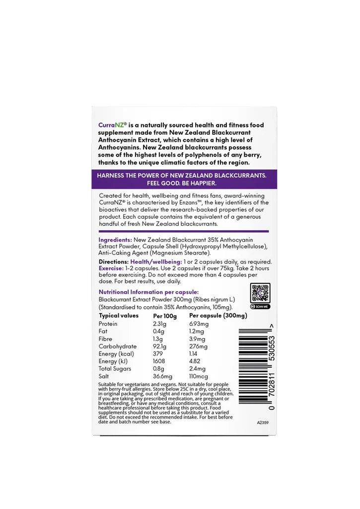 CURRANZ - New Zealand Blackcurrant Extract
