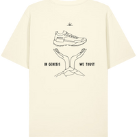 IN GENESIS WE TRUST T-SHIRT - CREAM