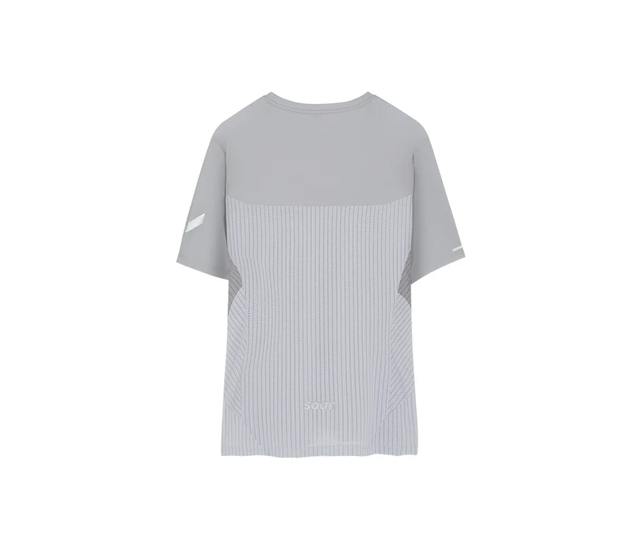 Soar Running Men's Hot Weather T Grey