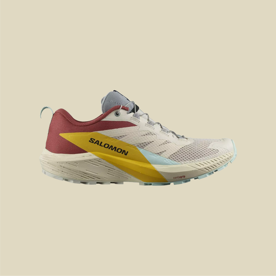 SALOMON Sense Ride 5 - Rainy Day / Hot Sauce / Freesia