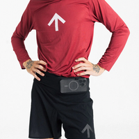CHANCE Arow Marathon Short V2 - Black/ Black