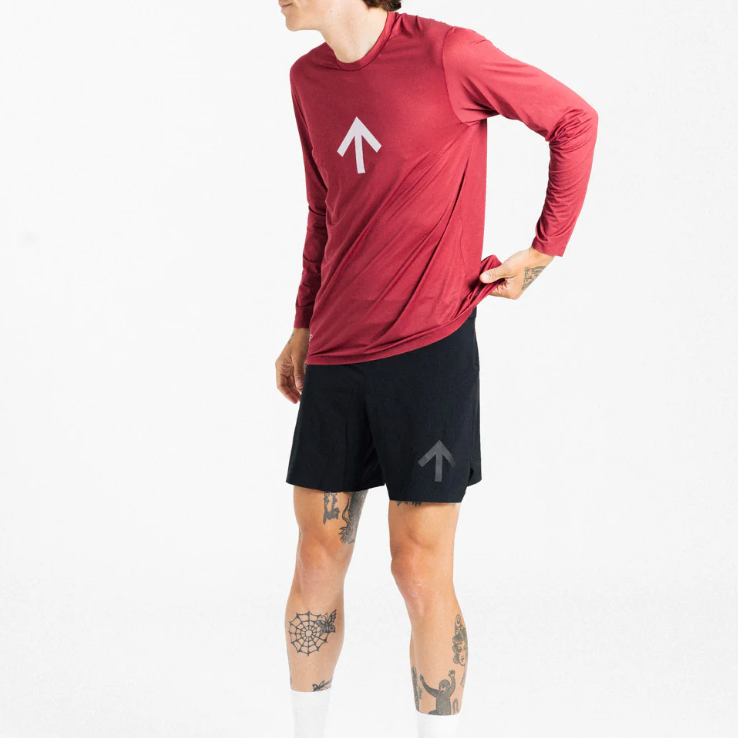 CHANCE Arow Marathon Short V2 - Black/ Black