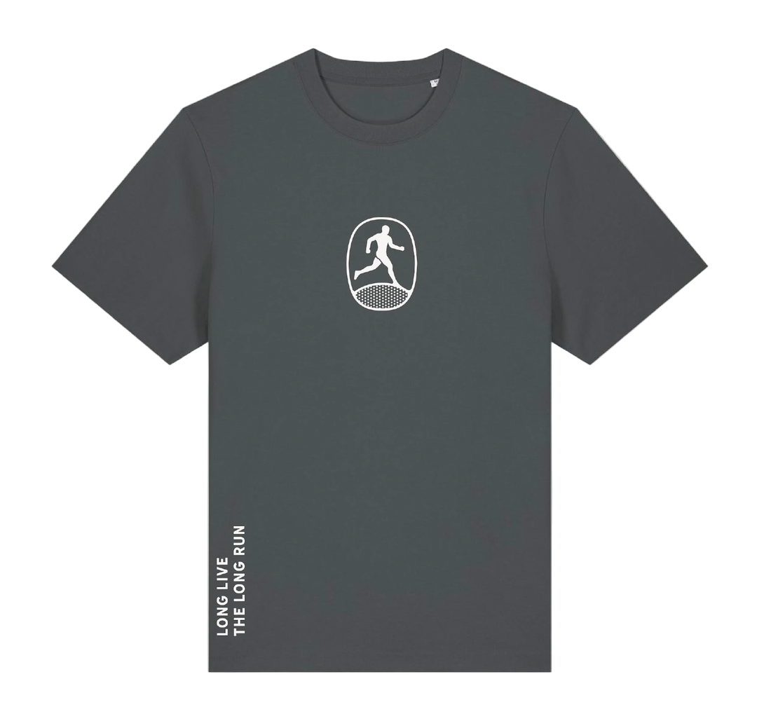 OVERLAND LOGO T-SHIRT - ANTHRACITE