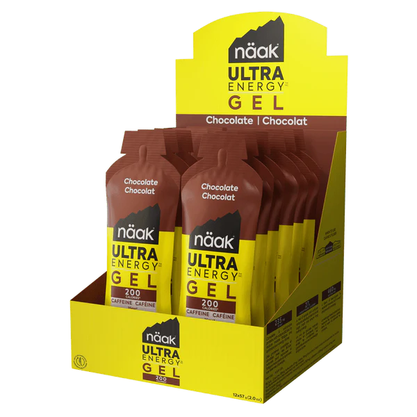 NAAK Ultra Energy Gel Chocolate Caffeine