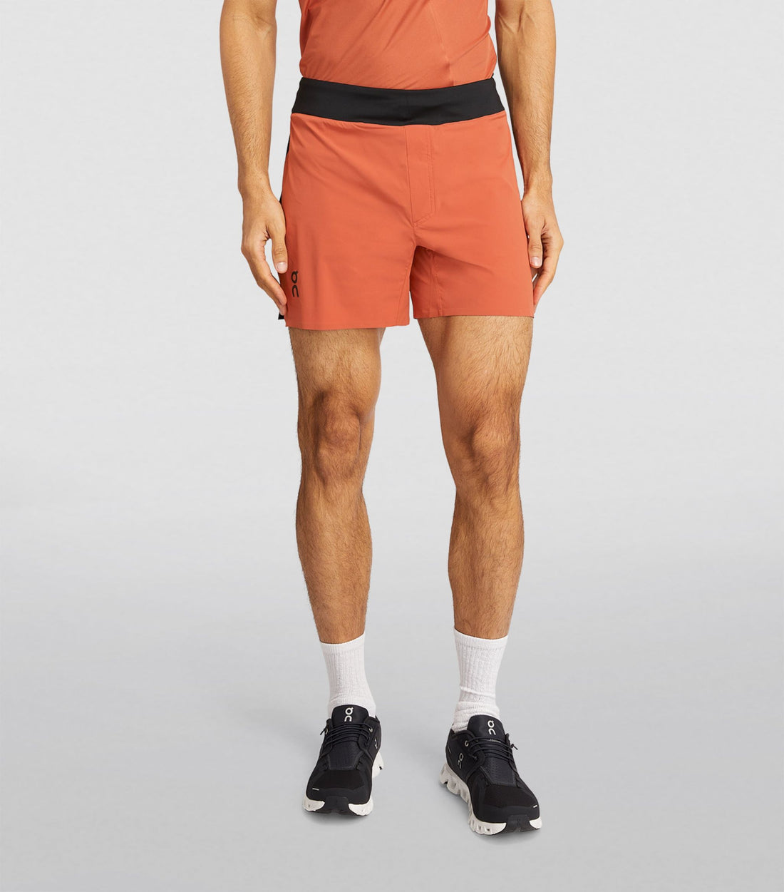 On Running Lightweight Shorts Auburn /Black Men