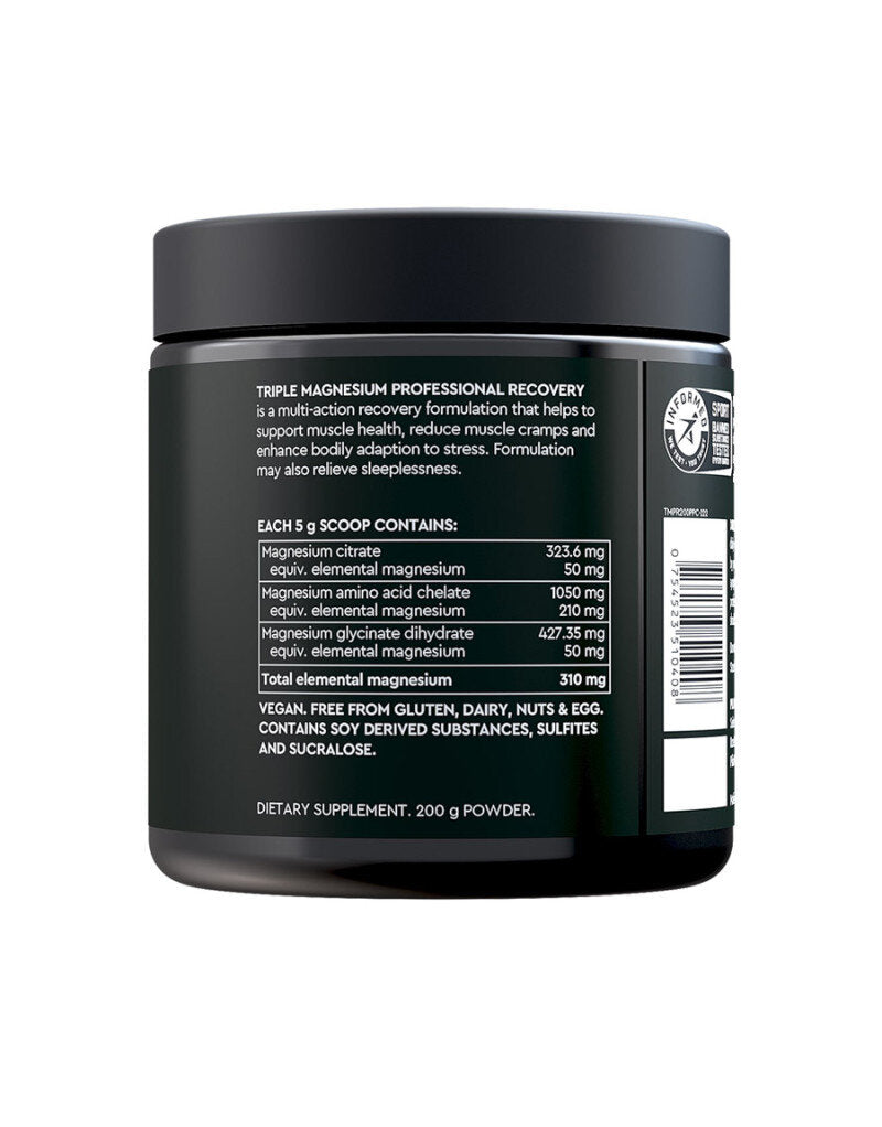PILLAR PERFORMANCE TRIPLE MAGNESIUM POWDER - Pineapple Coconut