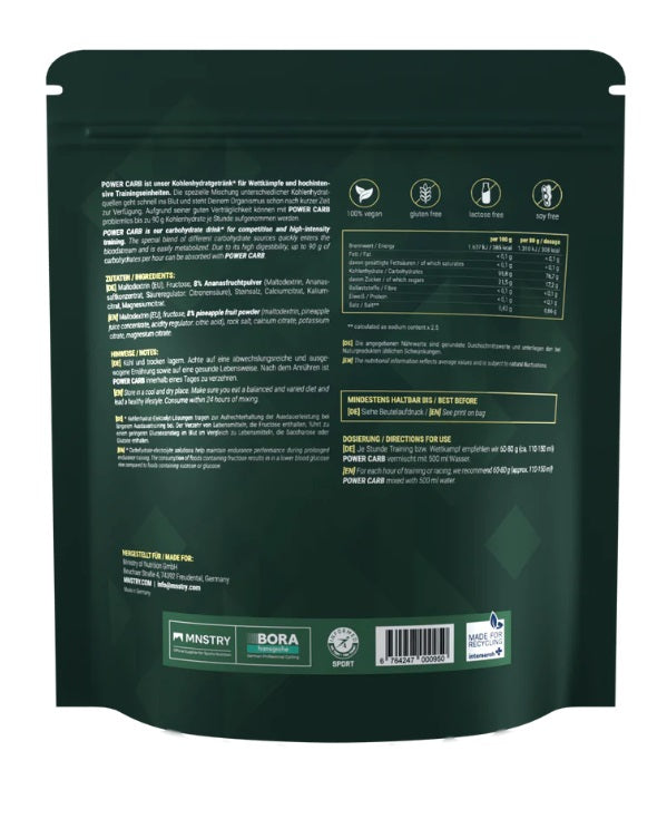 MNSTRY Power Carb 1200g
