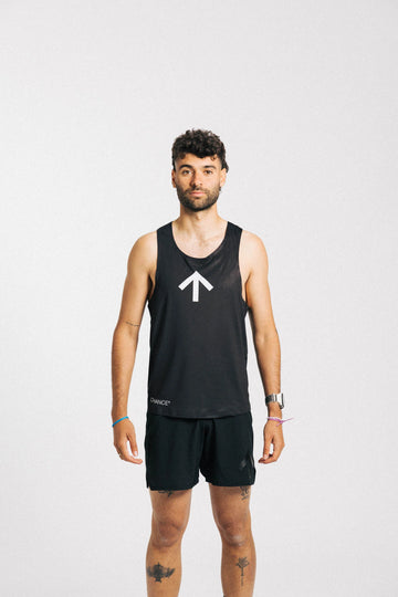 Chance Running AROW Singlet - Black