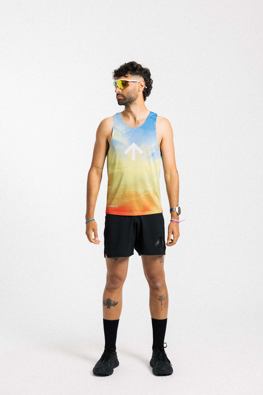Chance Running AROW Singlet - Morning Sky