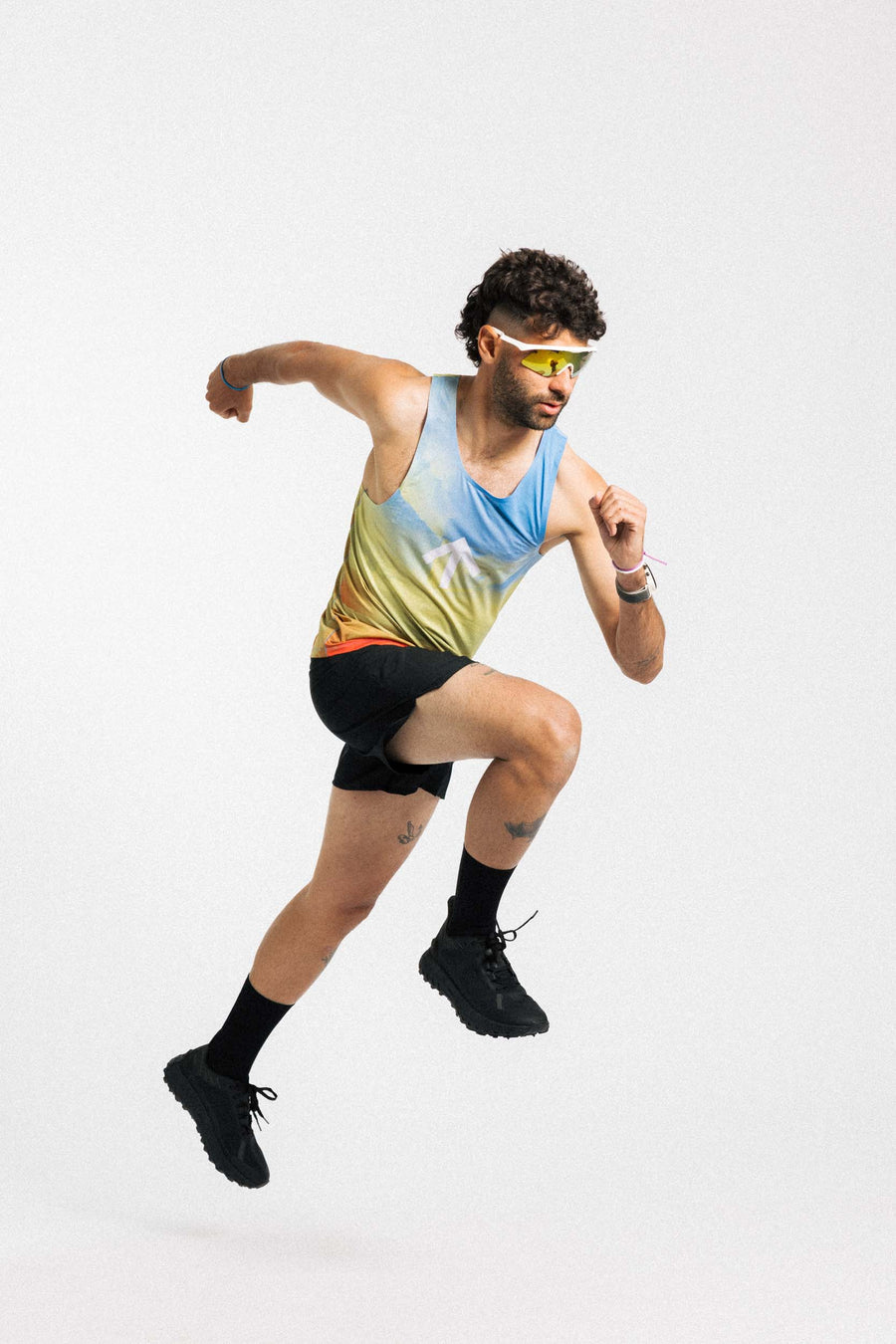 Chance Running AROW Singlet - Morning Sky