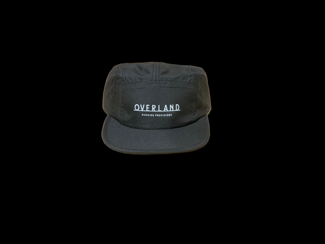 Overland Running 5 Panel Cap - White