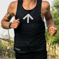 CHANCE Arow Singlet Black