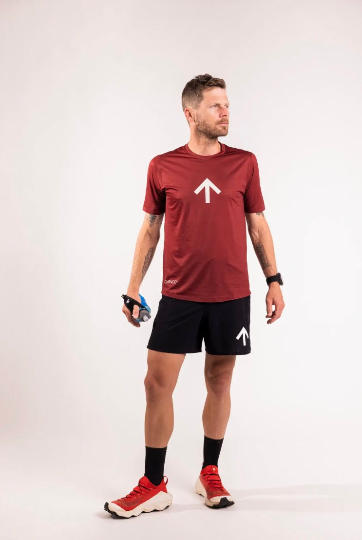 Chance AROW Lightweight Tee - Baked Earth and Warm Stone