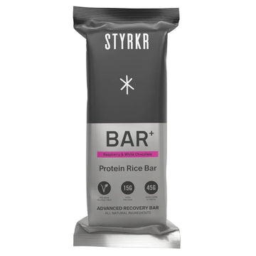 STYRKR BAR+ Raspberry & White Chocolate Recovery Bar