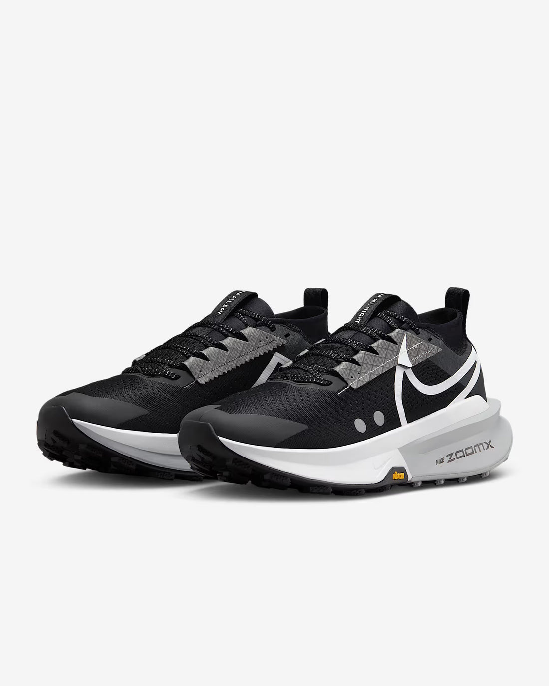 NIKE ZOOMX ZEGAMA TRAIL 2 BLACK/WHITE-WOLF GREY