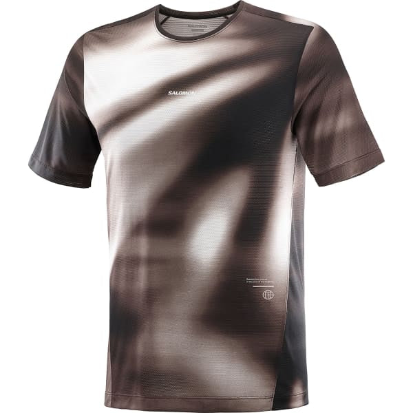 Salomon SHKout CORE SS TEE GFX M - Coffee