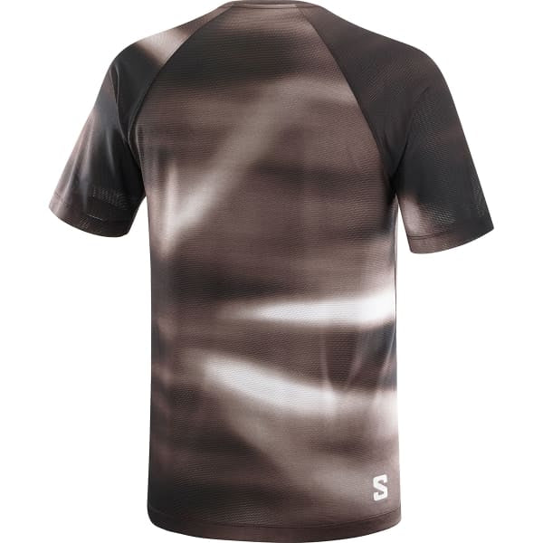 Salomon SHKout CORE SS TEE GFX M - Coffee