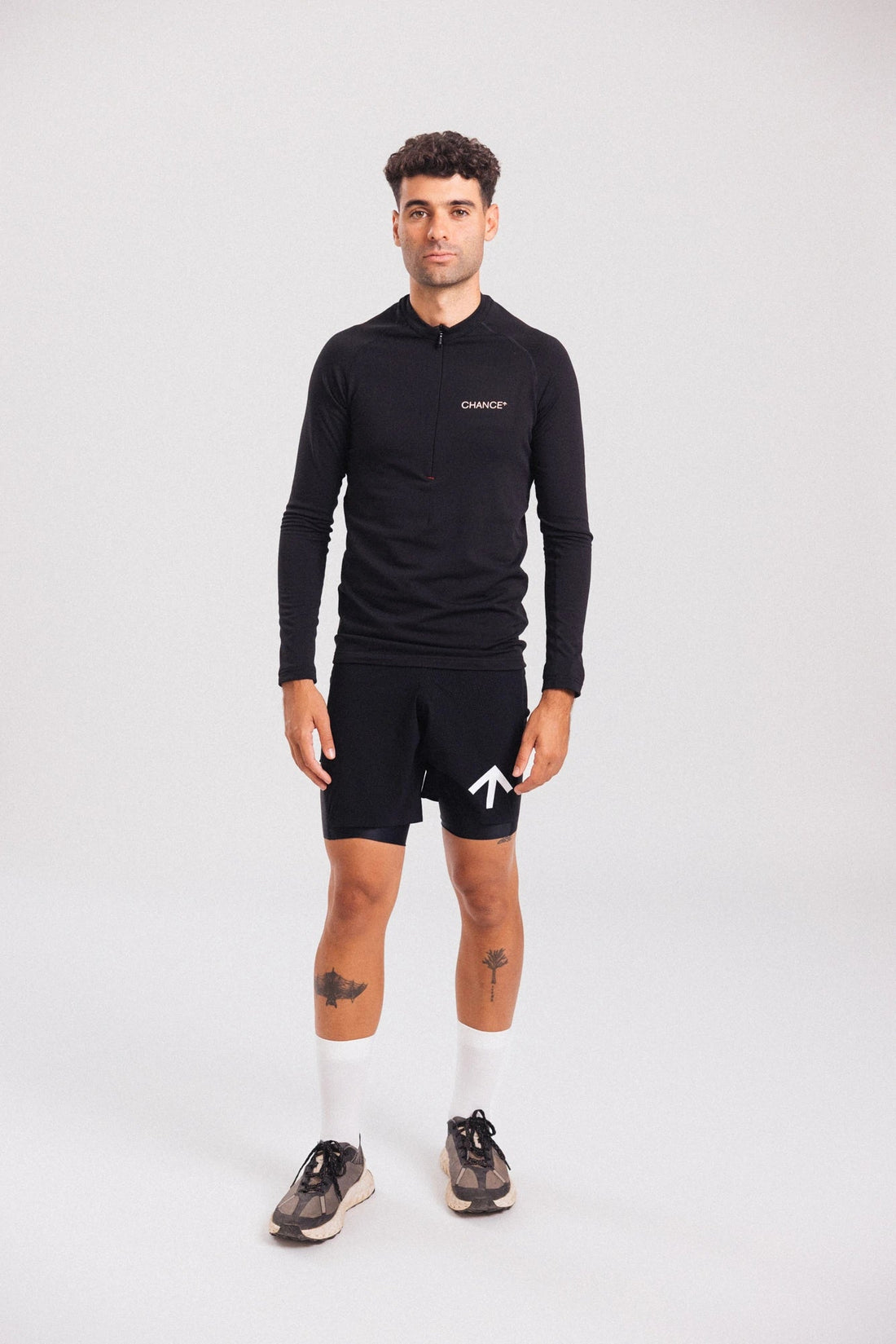 Chance AROW Long Sleeve Baselayer - Black and Black