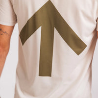 Chance AROW Lightweight Tee - Feather and Olive Branch