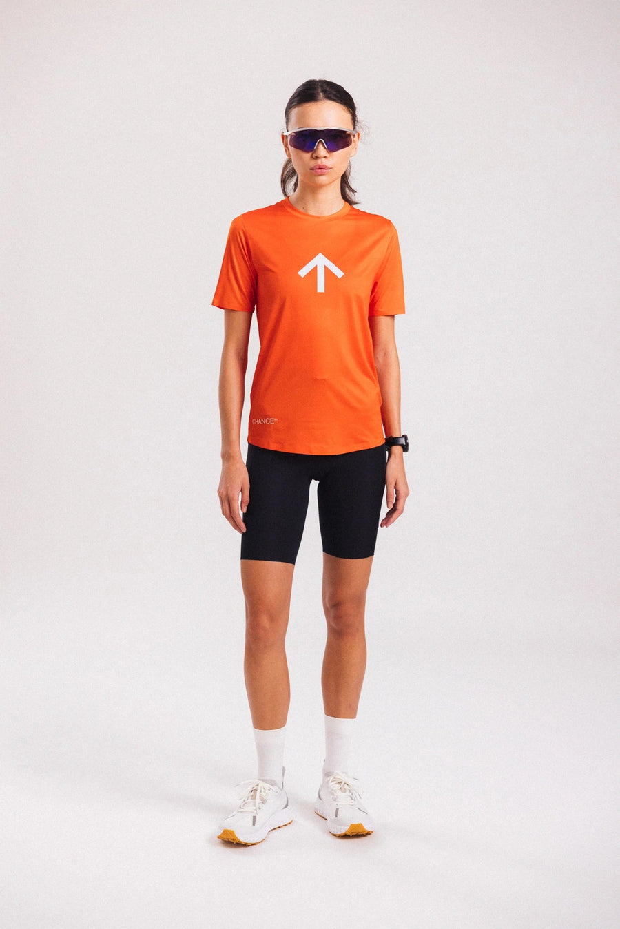 Chance AROW Lightweight Tee - Ordnance Orange and White