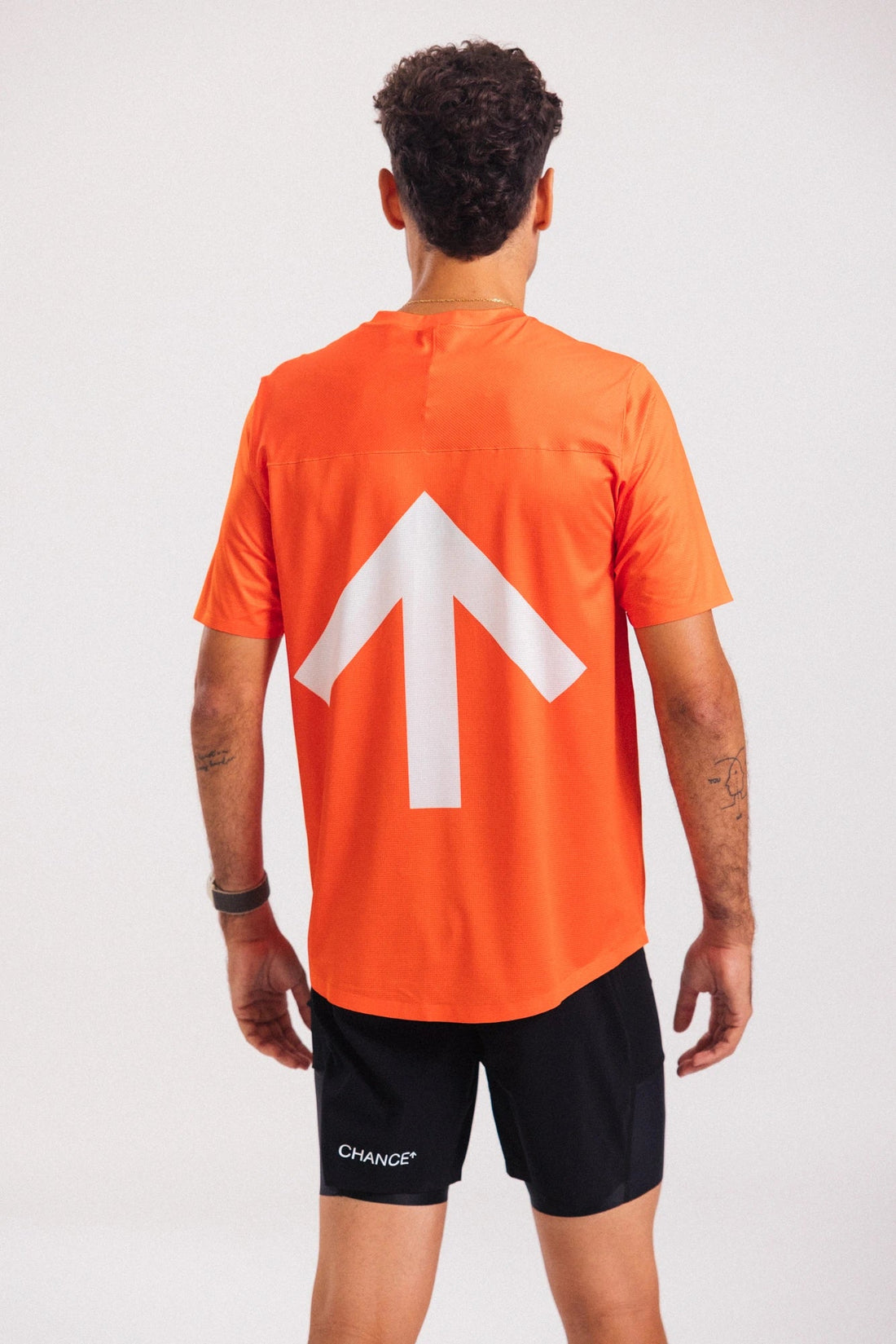 Chance AROW Lightweight Tee - Ordnance Orange and White