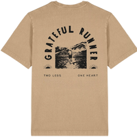 Grateful Runner Overland T-Shirt - Dyed Latte