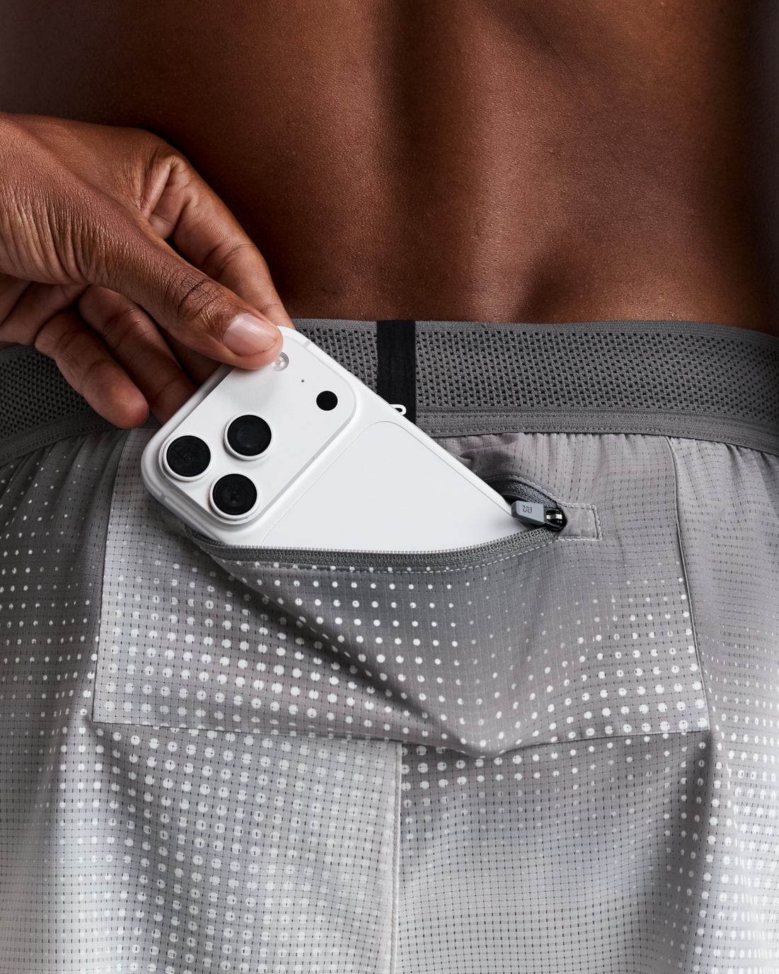 BANDIT MEN'S COOLGRID™ 2-IN-1 RUN SHORT - SLATE MULTI