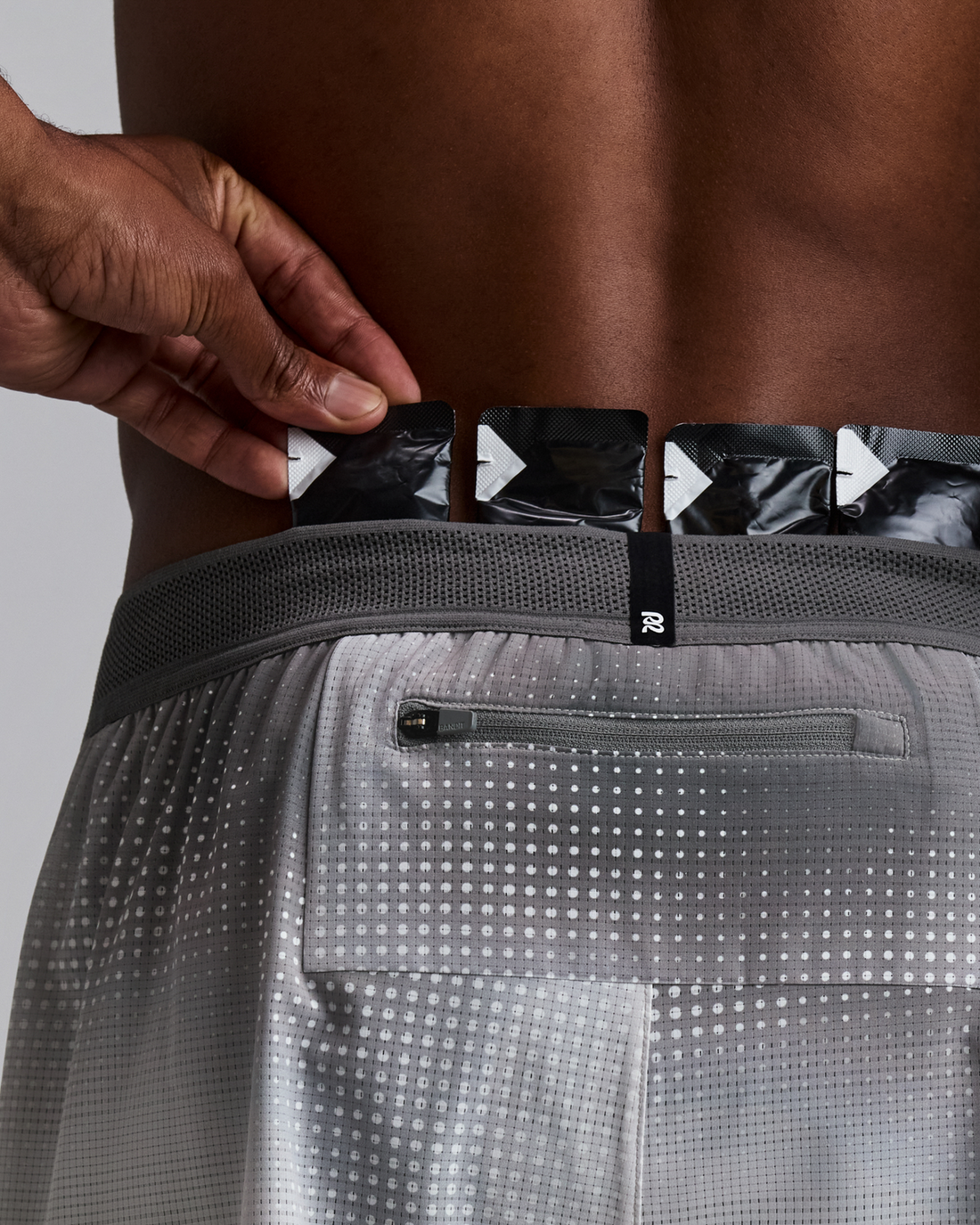 BANDIT MEN'S COOLGRID™ 2-IN-1 RUN SHORT - SLATE MULTI