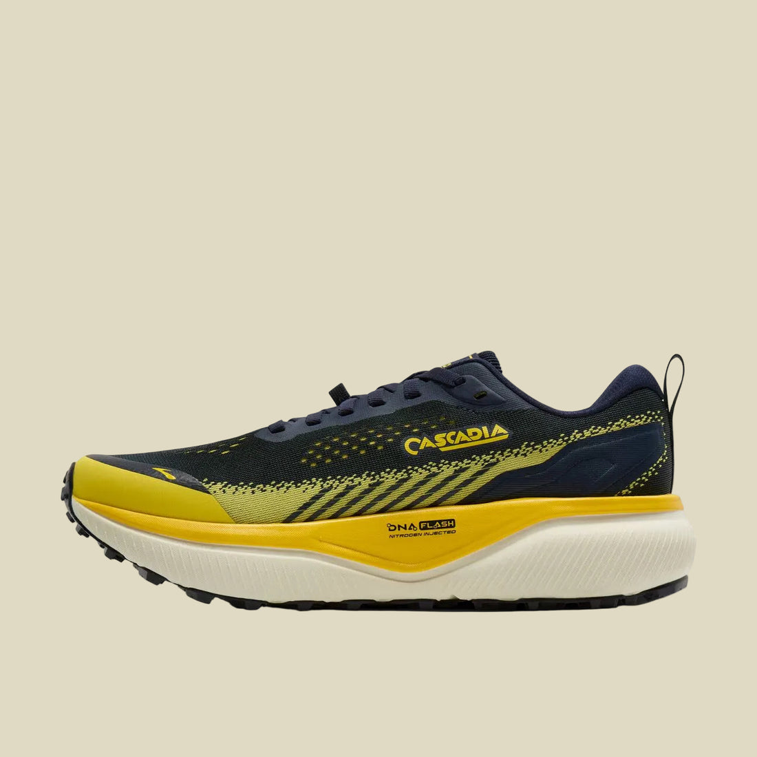 Brooks Cascadia 20 - Navy/Cyber Yellow/Grey