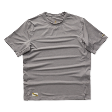Tracksmith Men's Session Tee Frost Grey