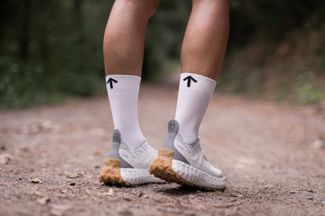 CHANCE Lightweight Sock White Orange